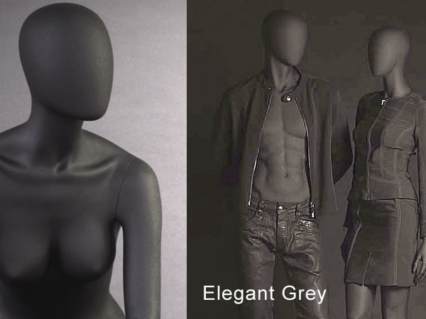 人体模特-优雅-灰色